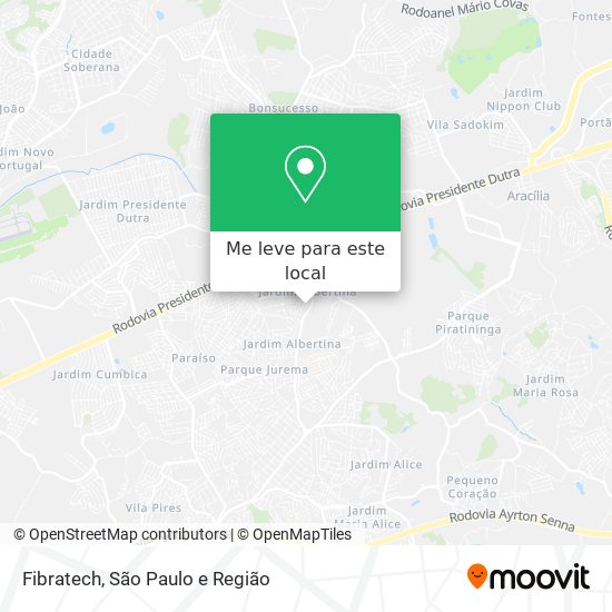 Fibratech mapa