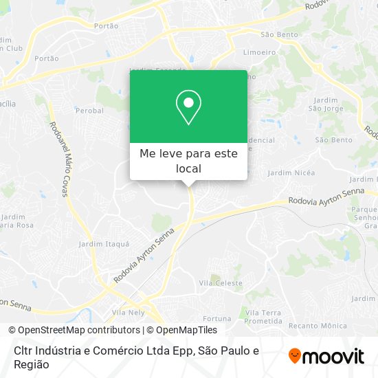 Cltr Indústria e Comércio Ltda Epp mapa