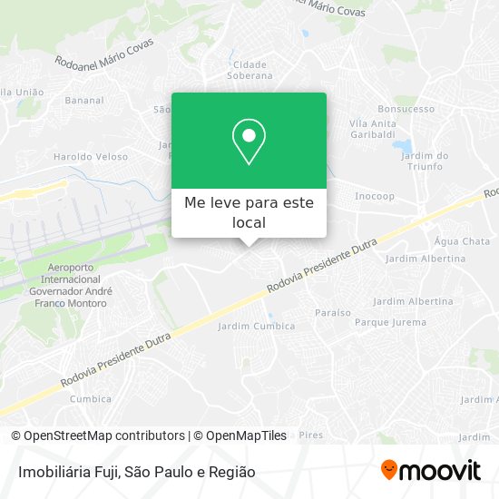 Imobiliária Fuji mapa