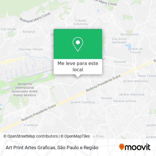 Art Print Artes Graficas mapa
