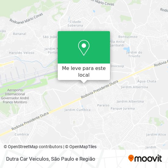 Dutra Car Veiculos mapa