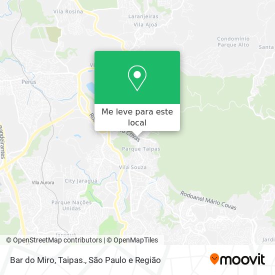 Bar do Miro, Taipas. mapa