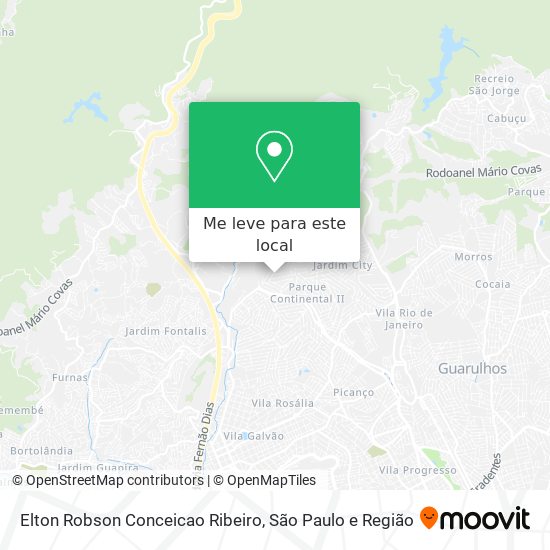 Elton Robson Conceicao Ribeiro mapa