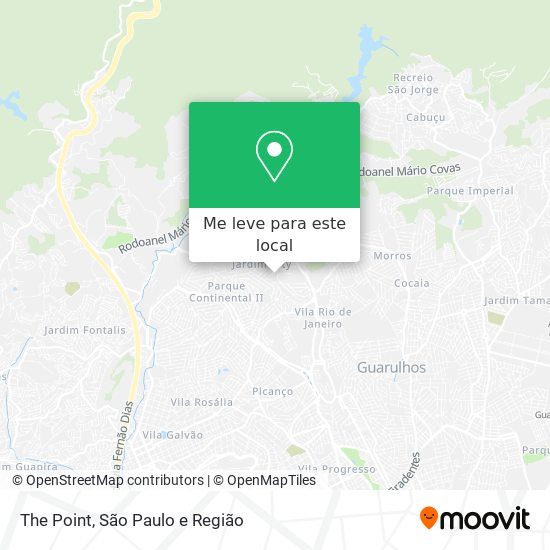 The Point mapa