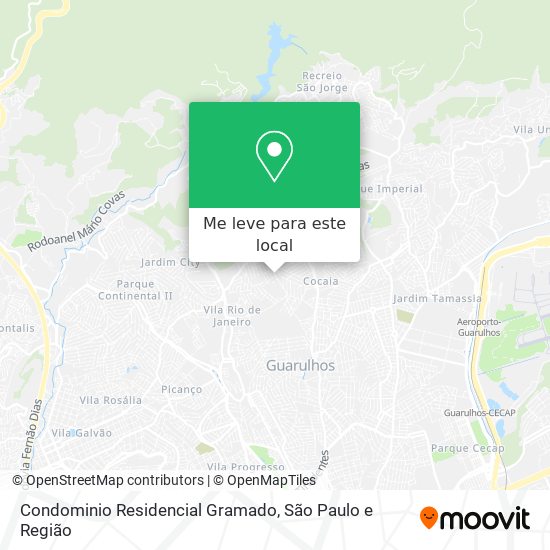 Condominio Residencial Gramado mapa