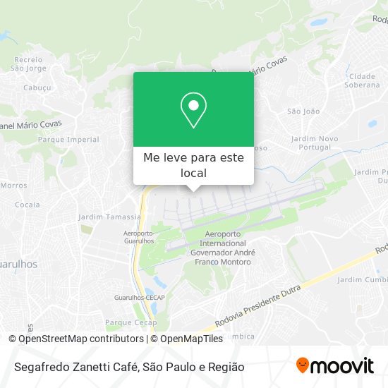 Segafredo Zanetti Café mapa