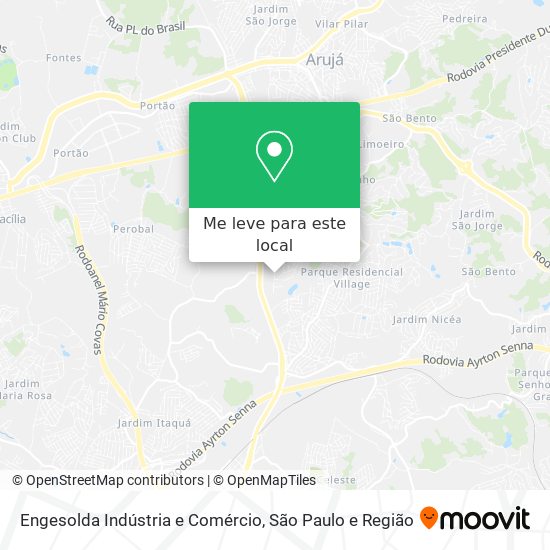 Engesolda Indústria e Comércio mapa