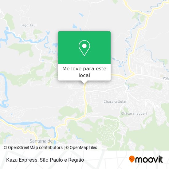 Kazu Express mapa