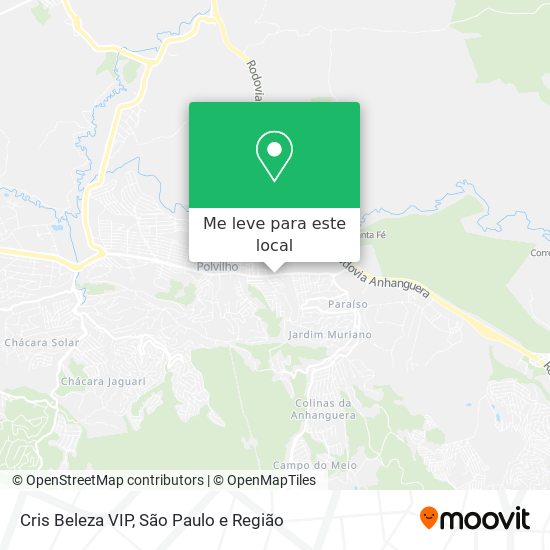 Cris Beleza VIP mapa