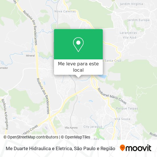 Me Duarte Hidraulica e Eletrica mapa