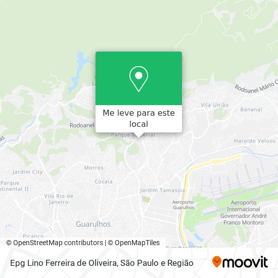 Epg Lino Ferreira de Oliveira mapa