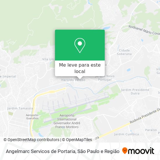 Angelmarc Servicos de Portaria mapa