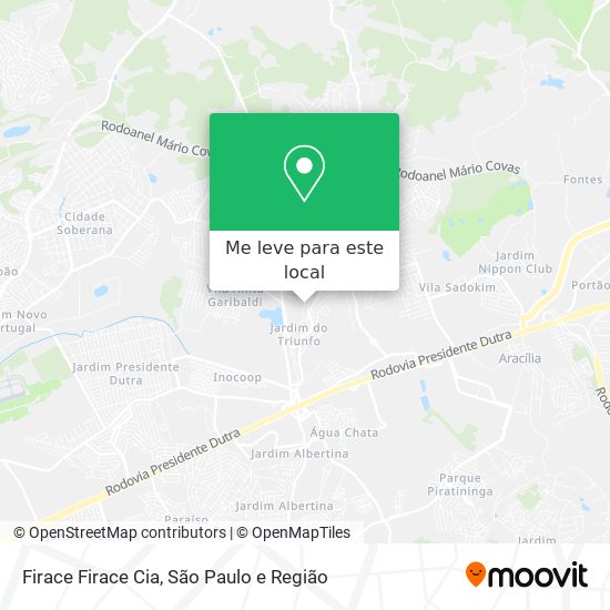 Firace Firace Cia mapa