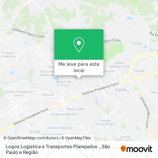 Logos Logistica e Transportes Planejados . mapa