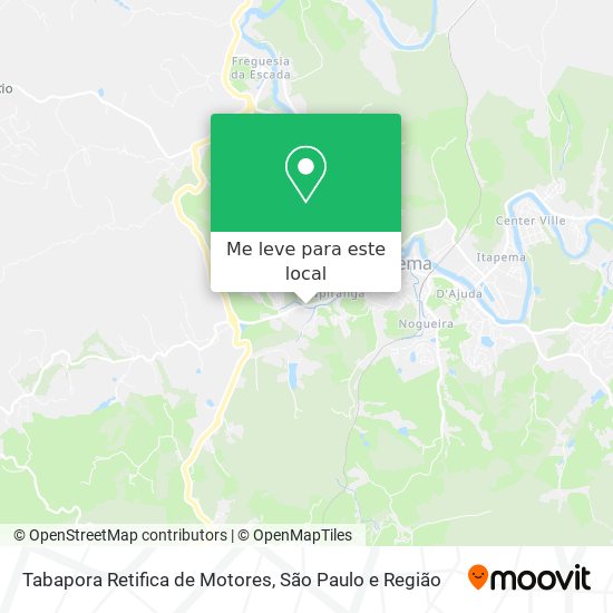 Tabapora Retifica de Motores mapa