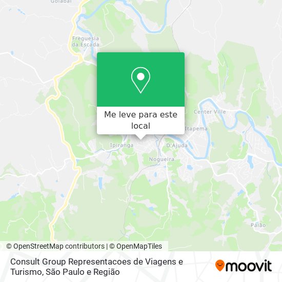 Consult Group Representacoes de Viagens e Turismo mapa