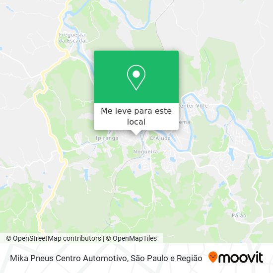 Mika Pneus Centro Automotivo mapa