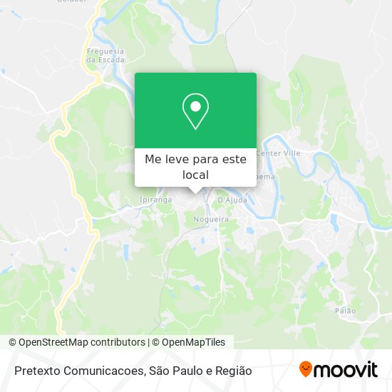 Pretexto Comunicacoes mapa