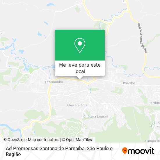 Ad Promessas Santana de Parnaíba mapa