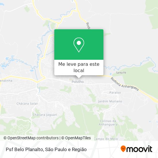 Psf Belo Planalto mapa