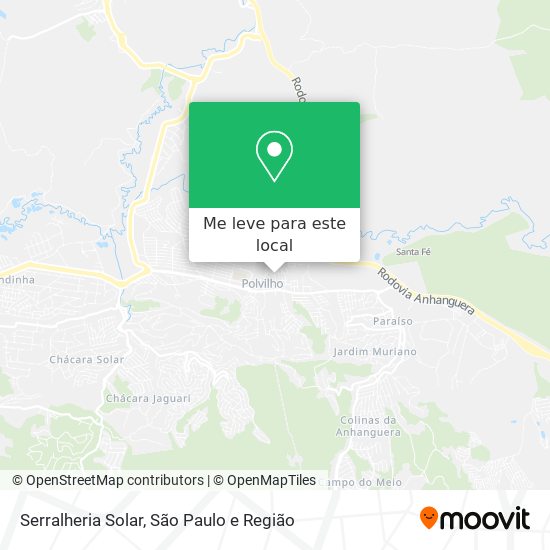 Serralheria Solar mapa