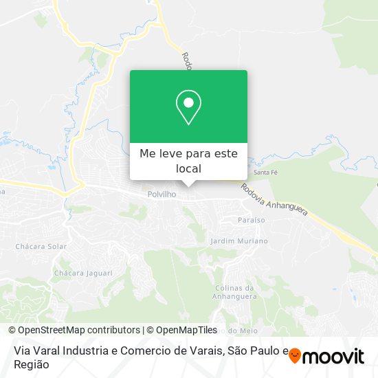 Via Varal Industria e Comercio de Varais mapa