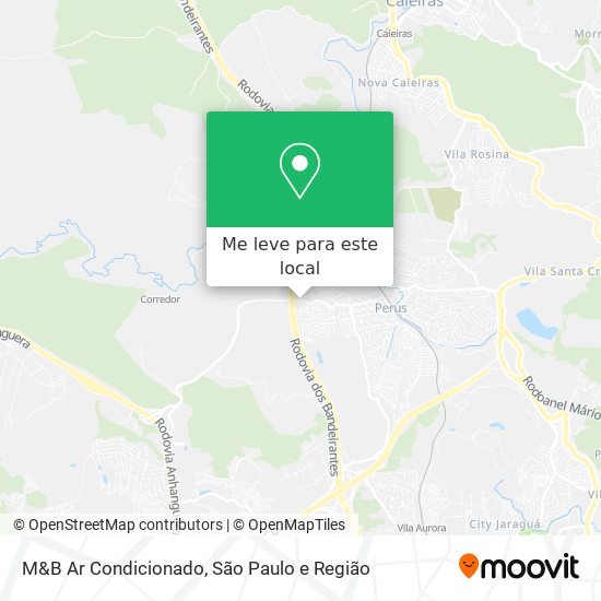 M&B Ar Condicionado mapa
