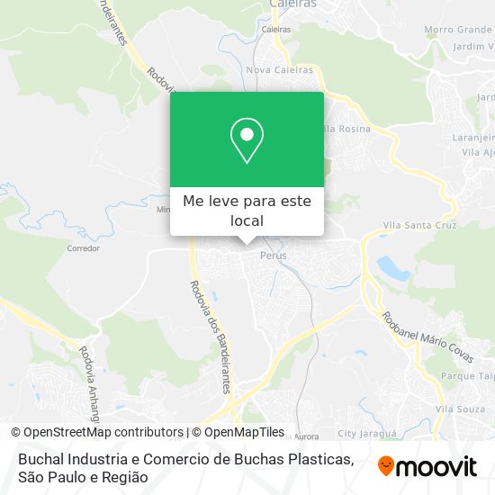 Buchal Industria e Comercio de Buchas Plasticas mapa