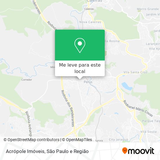 Acrópole Imóveis mapa