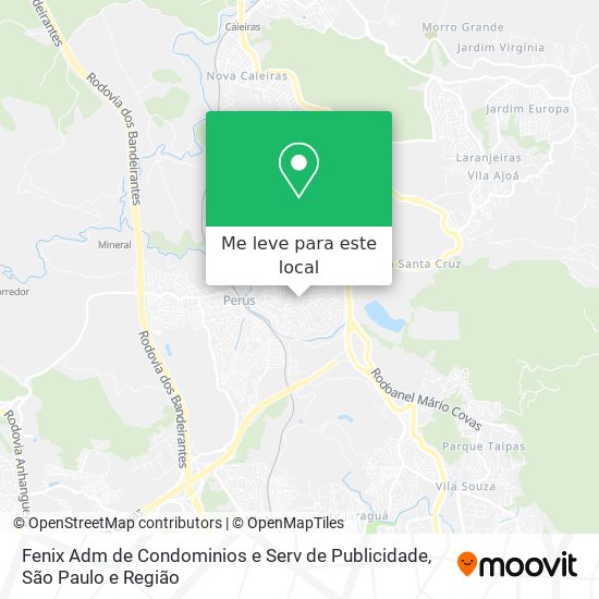 Fenix Adm de Condominios e Serv de Publicidade mapa