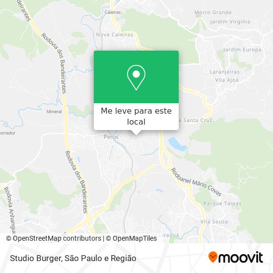 Studio Burger mapa
