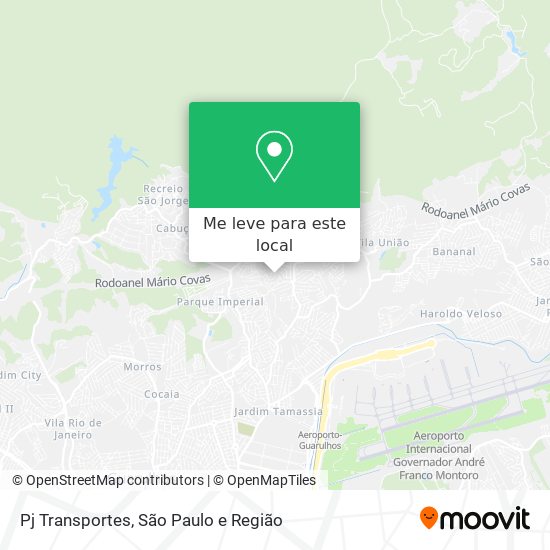 Pj Transportes mapa