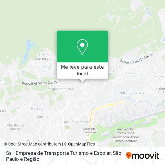 Ss - Empresa de Transporte Turismo e Escolar mapa