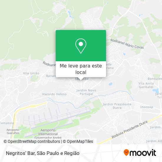 Negritos' Bar mapa