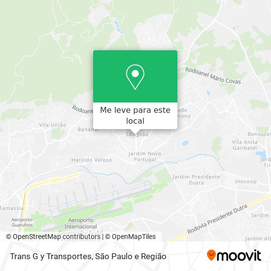 Trans G y Transportes mapa