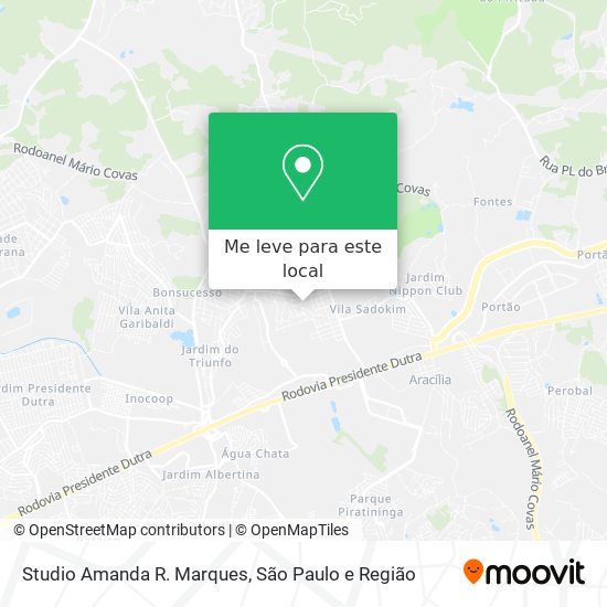 Studio Amanda R. Marques mapa