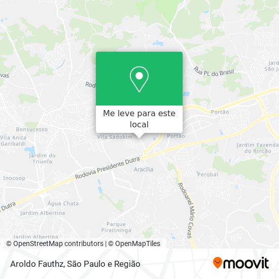 Aroldo Fauthz mapa