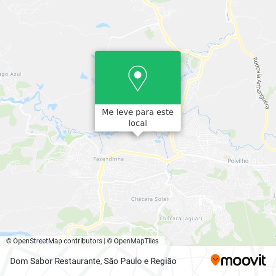 Dom Sabor Restaurante mapa