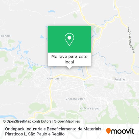 Ondapack Industria e Beneficiamento de Materiais Plasticos L mapa