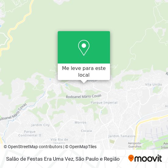 Salão de Festas Era Uma Vez mapa