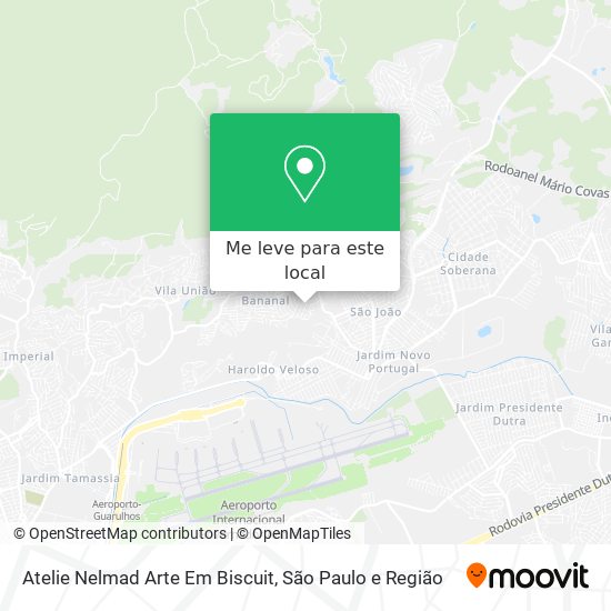 Atelie Nelmad Arte Em Biscuit mapa