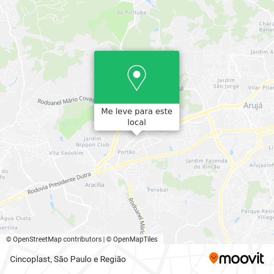 Cincoplast mapa