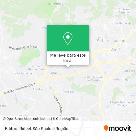 Editora Rideel mapa