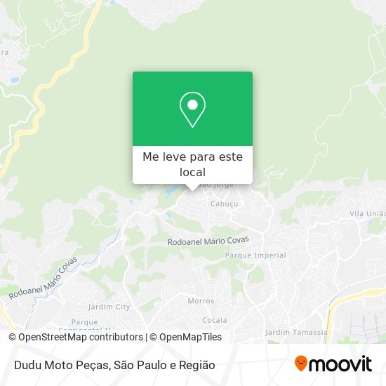 Dudu Moto Peças mapa