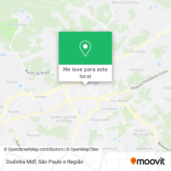 Dudinha Mdf mapa
