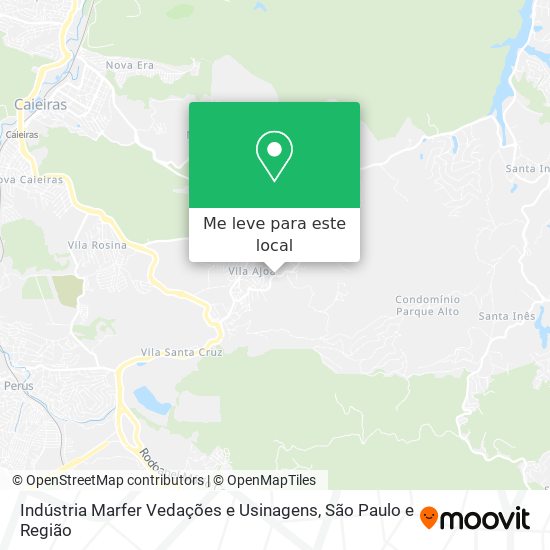 Indústria Marfer Vedações e Usinagens mapa