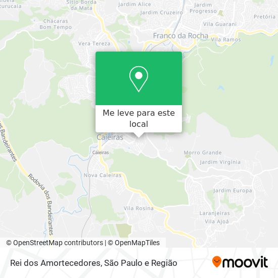 Rei dos Amortecedores mapa