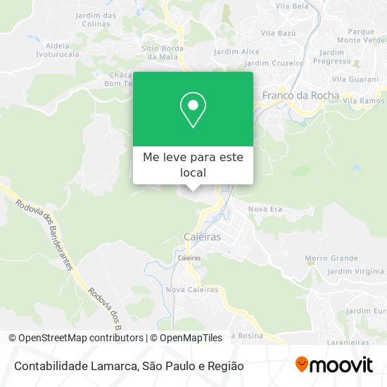 Contabilidade Lamarca mapa