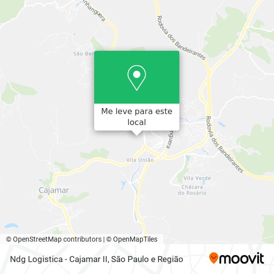 Ndg Logistica - Cajamar II mapa