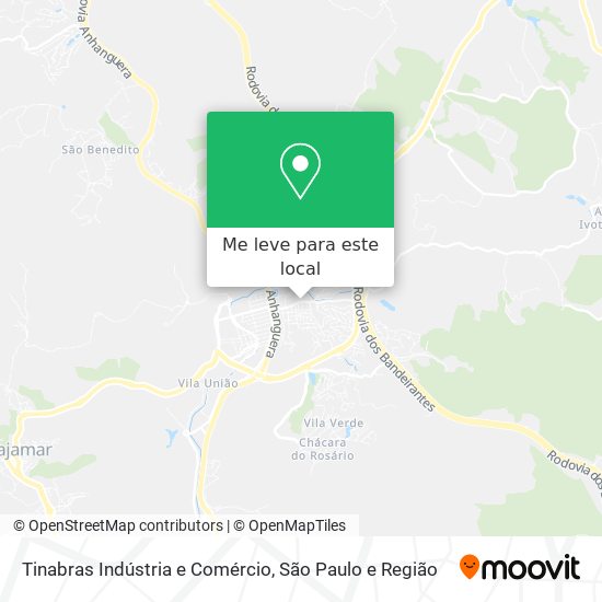 Tinabras Indústria e Comércio mapa